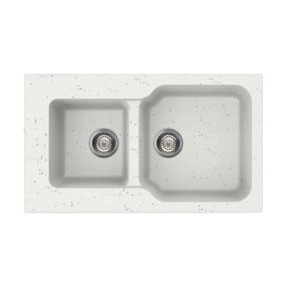 Мойка кухонная Omoikiri Maru 86-2-EV Tetogranit/эверест